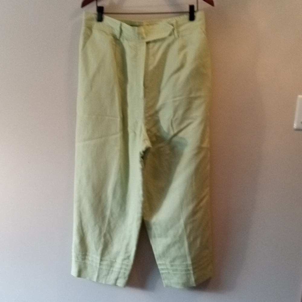 Larry Levine Woman's Mint Chinos